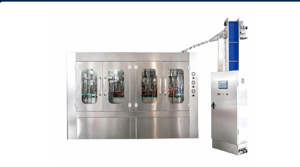 Representative glass-bottle beverage filling and capping equipment from the Allot Tech catalog