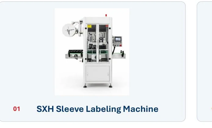 Sleeve-labeling equipment reference